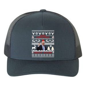 Make Christmas Great Again 2024 Trump Ugly Christmas Family Great Gift Yupoong Adult 5-Panel Trucker Hat