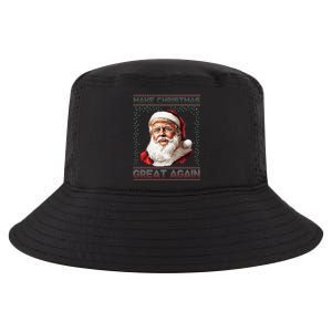 Make Christmas Great Again Funny Santa Trump 2024 Xmas Cool Comfort Performance Bucket Hat