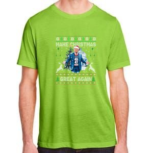 Make Christmas Great Again Ugly Sweaters Funny Trump 47 Xmas Sweatshirt Adult ChromaSoft Performance T-Shirt