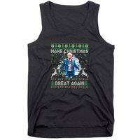 Make Christmas Great Again Ugly Sweaters Funny Trump 47 Xmas Sweatshirt Tank Top