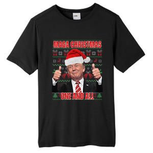 Make Christmas Great Again Trump Pajamas Ugly (8) Tall Fusion ChromaSoft Performance T-Shirt