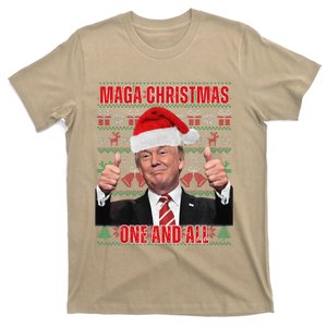 Make Christmas Great Again Trump Pajamas Ugly (8) T-Shirt