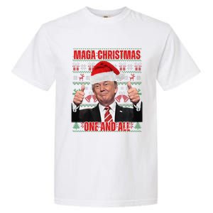 Make Christmas Great Again Trump Pajamas Ugly (8) Garment-Dyed Heavyweight T-Shirt