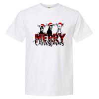 Merry Christmas Goat Funny Xmas Goat Funny Goat Garment-Dyed Heavyweight T-Shirt