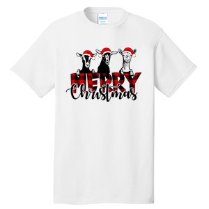 Merry Christmas Goat Funny Xmas Goat Funny Goat Tall T-Shirt