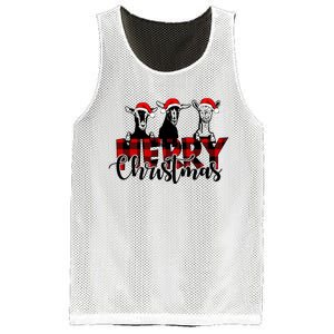 Merry Christmas Goat Funny Xmas Goat Funny Goat Mesh Reversible Basketball Jersey Tank