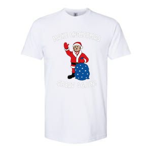 Make Christmas Great Again! Santa Trump Funny Softstyle CVC T-Shirt