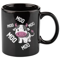 Moo Cow Gift 11oz C Handle Ceramic Mug