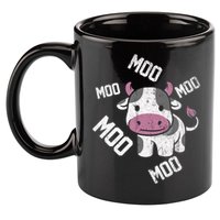 Moo Cow Gift 11oz C Handle Ceramic Mug