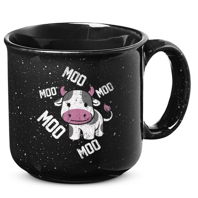 Moo Cow Gift 15oz Campfire Ceramic Mug