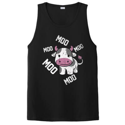 Moo Cow Gift PosiCharge Competitor Tank