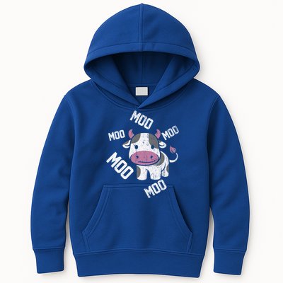 Moo Cow Gift Kids Hoodie