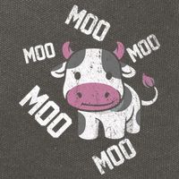 Moo Cow Gift Cotton Canvas Backpack