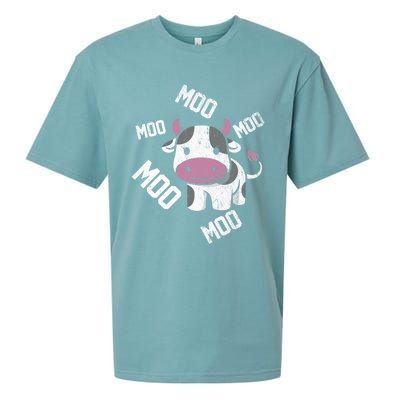 Moo Cow Gift Sueded Cloud Jersey T-Shirt