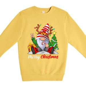 Merry Christmas Gnome Family Christmas Premium Crewneck Sweatshirt