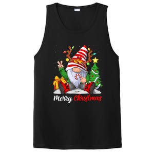 Merry Christmas Gnome Family Christmas PosiCharge Competitor Tank