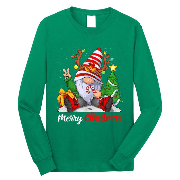 Merry Christmas Gnome Family Christmas Long Sleeve Shirt