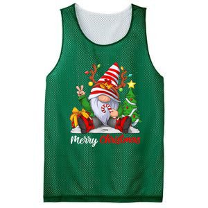 Merry Christmas Gnome Family Christmas Mesh Reversible Basketball Jersey Tank