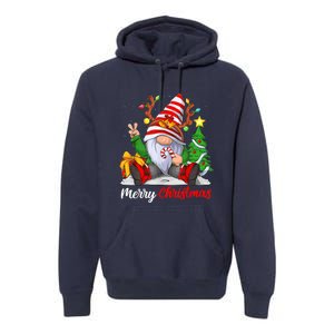 Merry Christmas Gnome Family Christmas Premium Hoodie