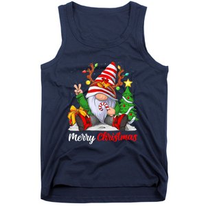 Merry Christmas Gnome Family Christmas Tank Top