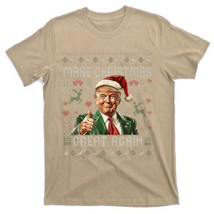 Make Christmas Great Again Santa Funny Trump Ugly Sweater T-Shirt