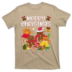 Merry Christmas Gingerbread Cookies Women T-Shirt