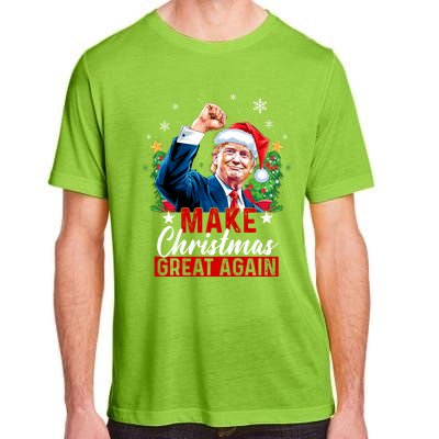 Make Christmas Great Again Funny Trump Ugly Christmas 2024 Cute Gift Adult ChromaSoft Performance T-Shirt