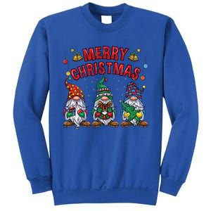 Merry Christmas Gnomies Cool Gift Sweatshirt