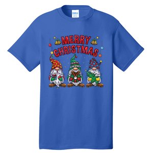 Merry Christmas Gnomies Cool Gift Tall T-Shirt