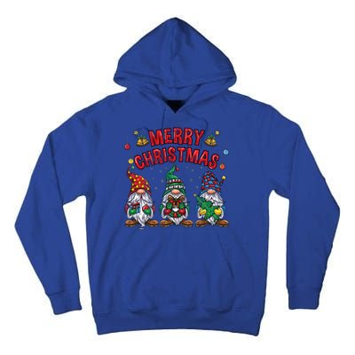 Merry Christmas Gnomies Cool Gift Tall Hoodie