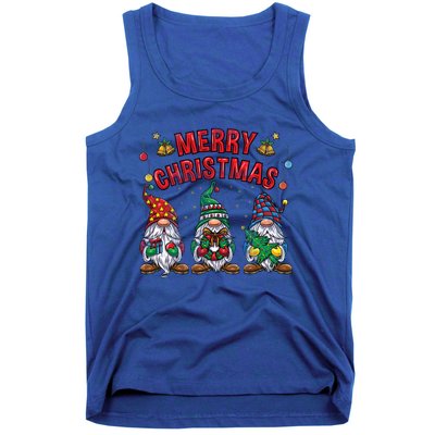 Merry Christmas Gnomies Cool Gift Tank Top