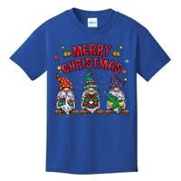 Merry Christmas Gnomies Cool Gift Kids T-Shirt