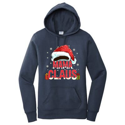 Mama Claus Group Funny Gift Matching Family Christmas Great Gift Women's Pullover Hoodie