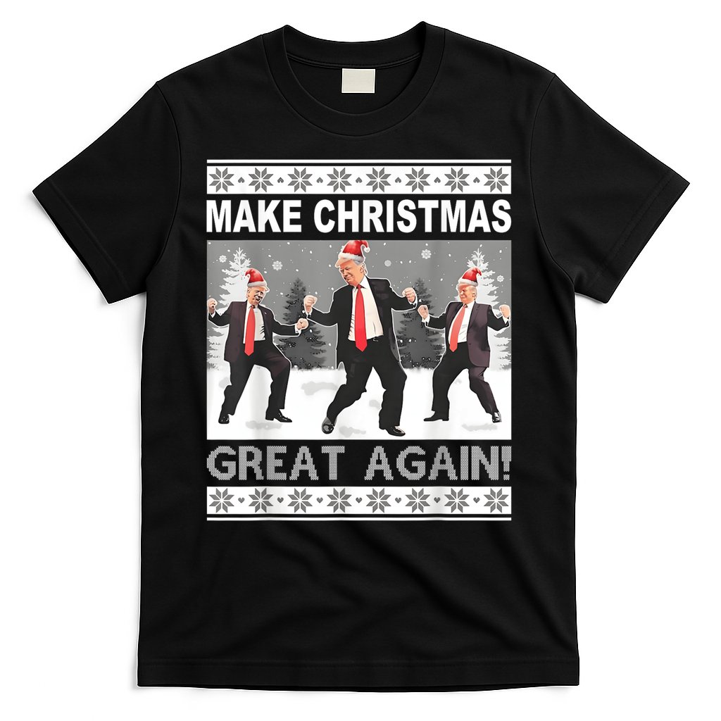 Make Christmas Great Again Trump Dancing T-Shirt