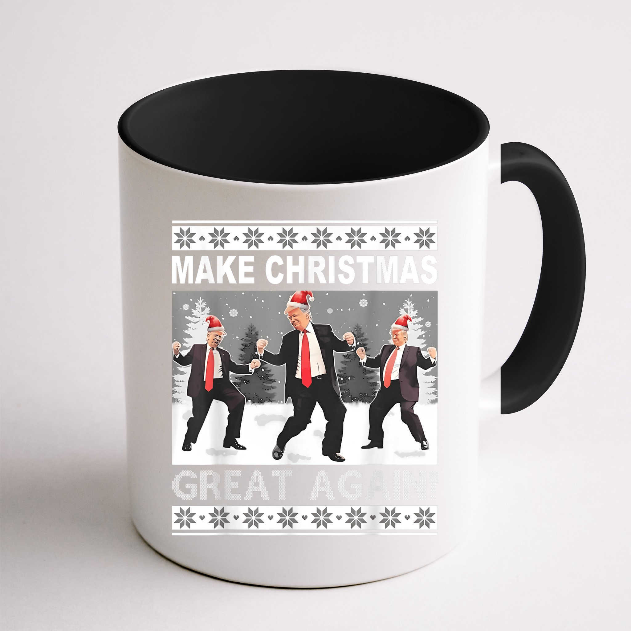 Make Christmas Great Again Trump Dancing Mug