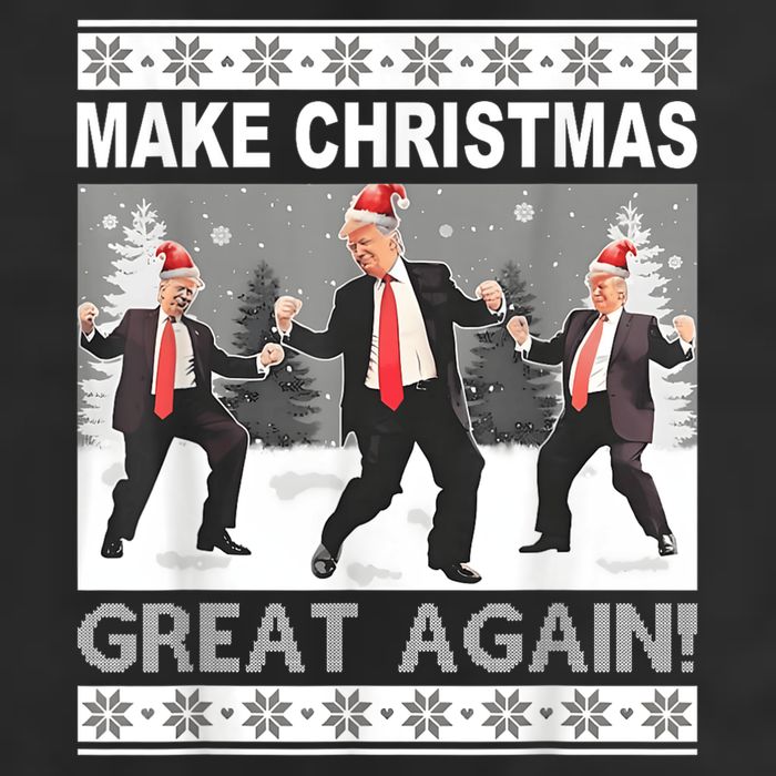 Make Christmas Great Again Trump Dancing Beanie