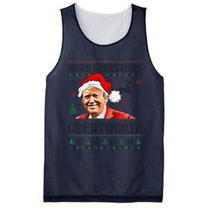 Make Christmas Great Again Ugly Sweater Trump 2025 Mesh Reversible Basketball Jersey Tank