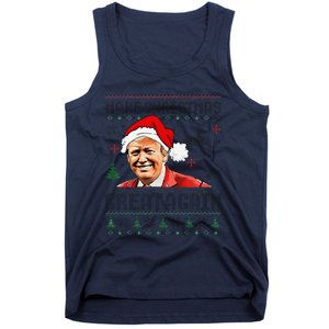 Make Christmas Great Again Ugly Sweater Trump 2025 Tank Top