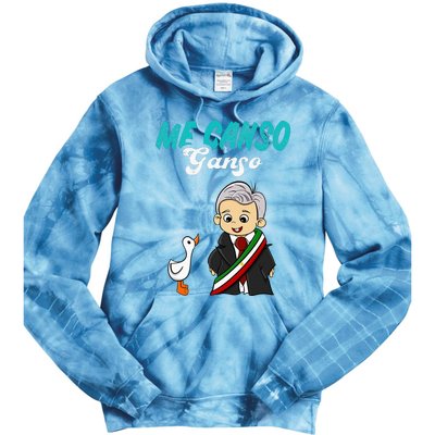 Me Canso Ganso Baby Amlo Cute Lopez Obrador Mexico Tie Dye Hoodie