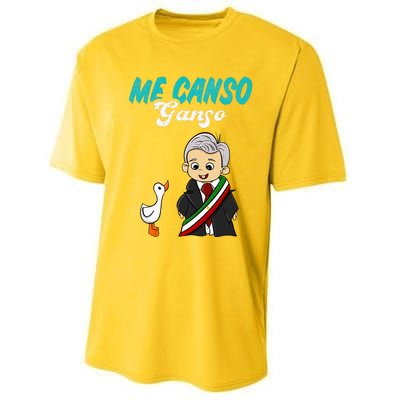 Me Canso Ganso Baby Amlo Cute Lopez Obrador Mexico Performance Sprint T-Shirt