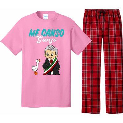 Me Canso Ganso Baby Amlo Cute Lopez Obrador Mexico Pajama Set