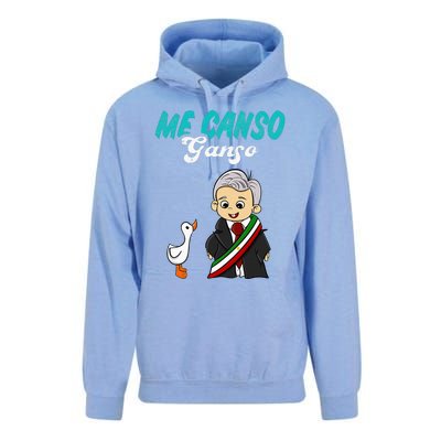 Me Canso Ganso Baby Amlo Cute Lopez Obrador Mexico Unisex Surf Hoodie