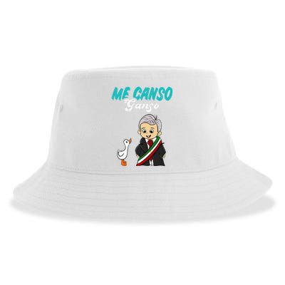 Me Canso Ganso Baby Amlo Cute Lopez Obrador Mexico Sustainable Bucket Hat