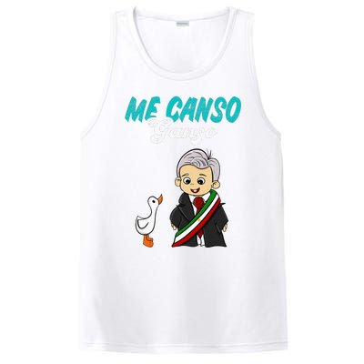 Me Canso Ganso Baby Amlo Cute Lopez Obrador Mexico PosiCharge Competitor Tank