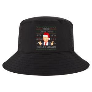 Make Christmas Great Again Funny Ugly Christmas Cool Comfort Performance Bucket Hat