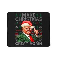 Make Christmas Great Again Funny Trump Xmas Snow Pajama Ugly Mousepad