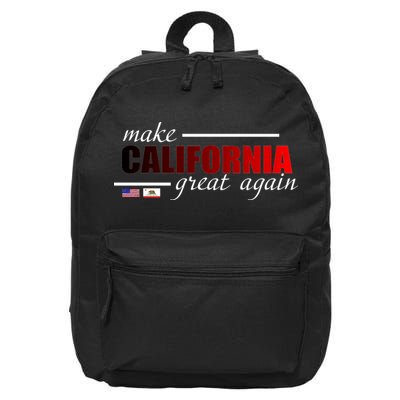 Make California Great Again 16 in Basic Backpack