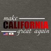 Make California Great Again Cotton Canvas Backpack