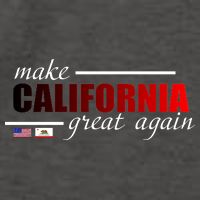 Make California Great Again Vector Backpack