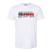 Make California Great Again Softstyle CVC T-Shirt